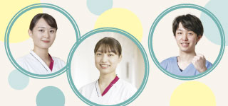 >卒業生（先輩看護師）の声